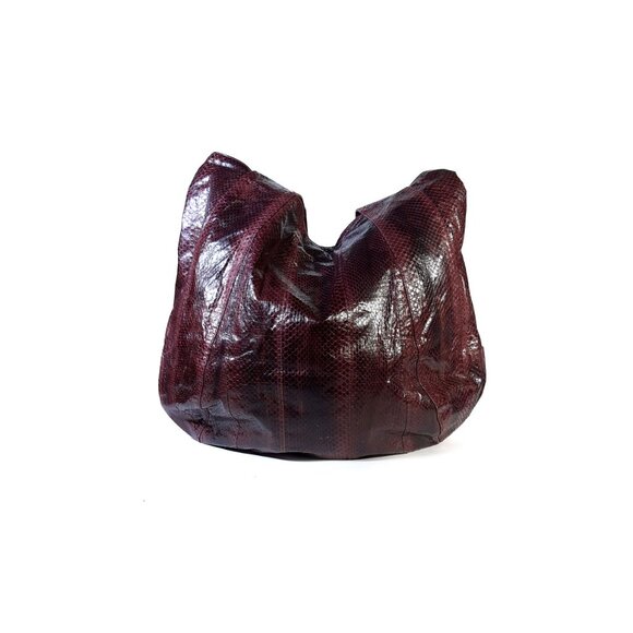 Jenna Watersnake from Beirn Watersnake Hobo Tote Bag Wine - Picture 4 of 8